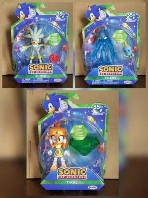 Sonic The Hedgehog 35th Anniversary Bundle Of 3 Action Figures