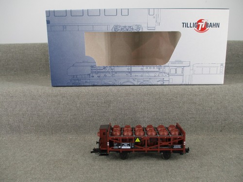 Tillig Spur TT 14446 Güterwagen Säuretopfwagen IG Farbenindustrie der DRG in OVP | Zustand: Gebraucht