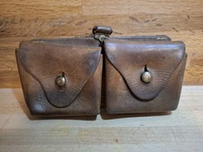 Originale schweizer Infanterie-Patronentasche aus Leder.1901