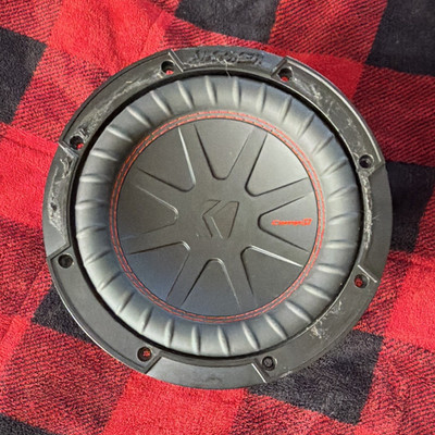 KICKER CompR 48CWR82 8in Car Subwoofer Dual Voice Coil 2 Ohm 200W RMS