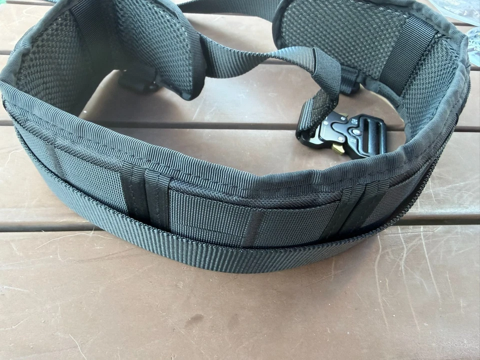 Cinturón de batalla táctico - Cinturón acolchado MOLLE con hebilla de metal Foto 2 de 2