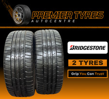 *6MM* X2 TYRES 225 40 19 93W BRIDGESTONE TURANZA T005 MO XL 225/40R19 DOT 4624
