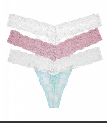 Thongs multicolor Talla  s/m paquete de 3 y llévate una thong  gratis talla s