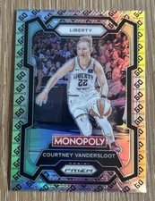 Courtney Vandersloot Panini Monopoly Go Icon Prizm New York Liberty #53