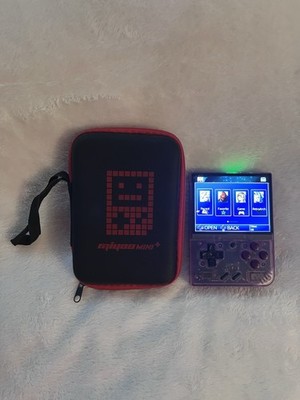 Miyoo Mini Plus with Portable Case Retro Emulator Handheld Game Console w/WiFi