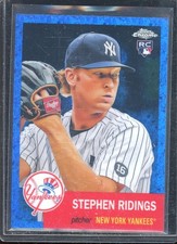 Stephen Ridings 2022 Topps Chrome Platinum Blue Prism Refractor #381 (51/199)