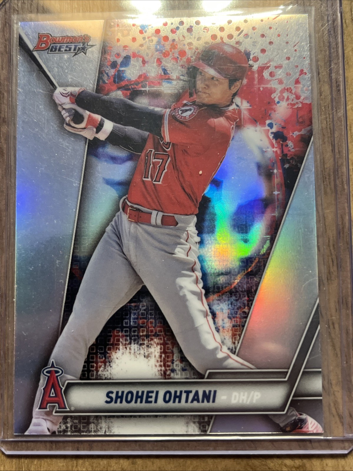 2019 Bowmans Best SHOHEI OHTANI Refractor Card # 33