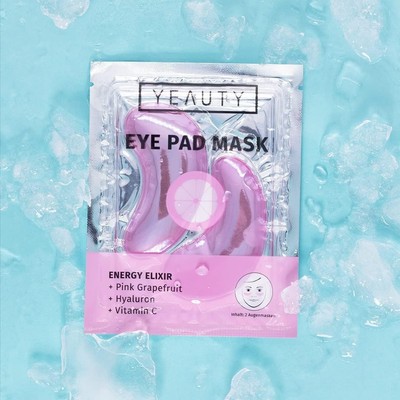 YEAUTY Energy Elixir Eye Pad Mask, the Super Soft Eye Pads with the Luxurious 