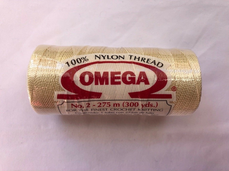 Hilo Omega #2 100% Nylon-100% Nylon Thread 275meters-300yards- | eBay