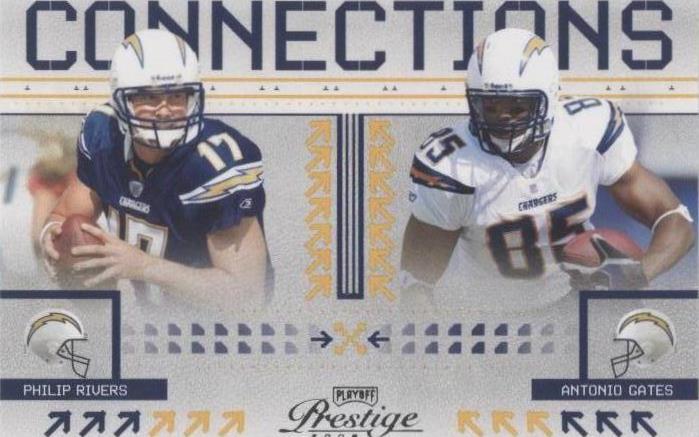 2008 Prestige Antonio Gates Philip Rivers #C-8 - 1 of 2