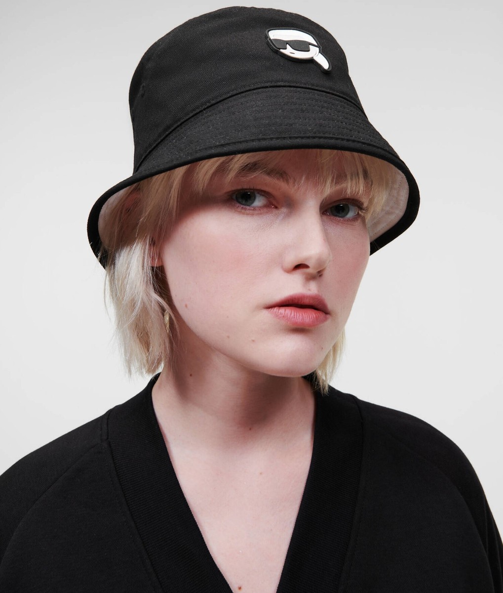 KARL LAGERFELD K/IKONIK 2.0 REVERS BUCKET HAT 帽子 ハット K/IKONIK REVERSIBLE BUCKET HAT | eBay