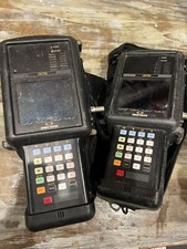 Lot of 2 Sunrise Telecom CM750 Portable IP Cable Modem Analyzer Case  Adapter