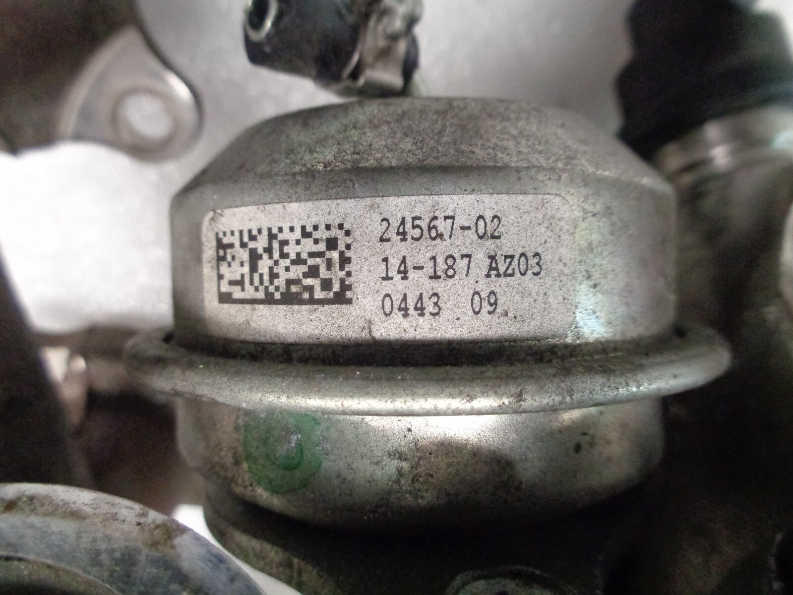 14-17 Maserati Ghibli 3.0L Right Passenger Turbocharger Manifold OEM AK2402132