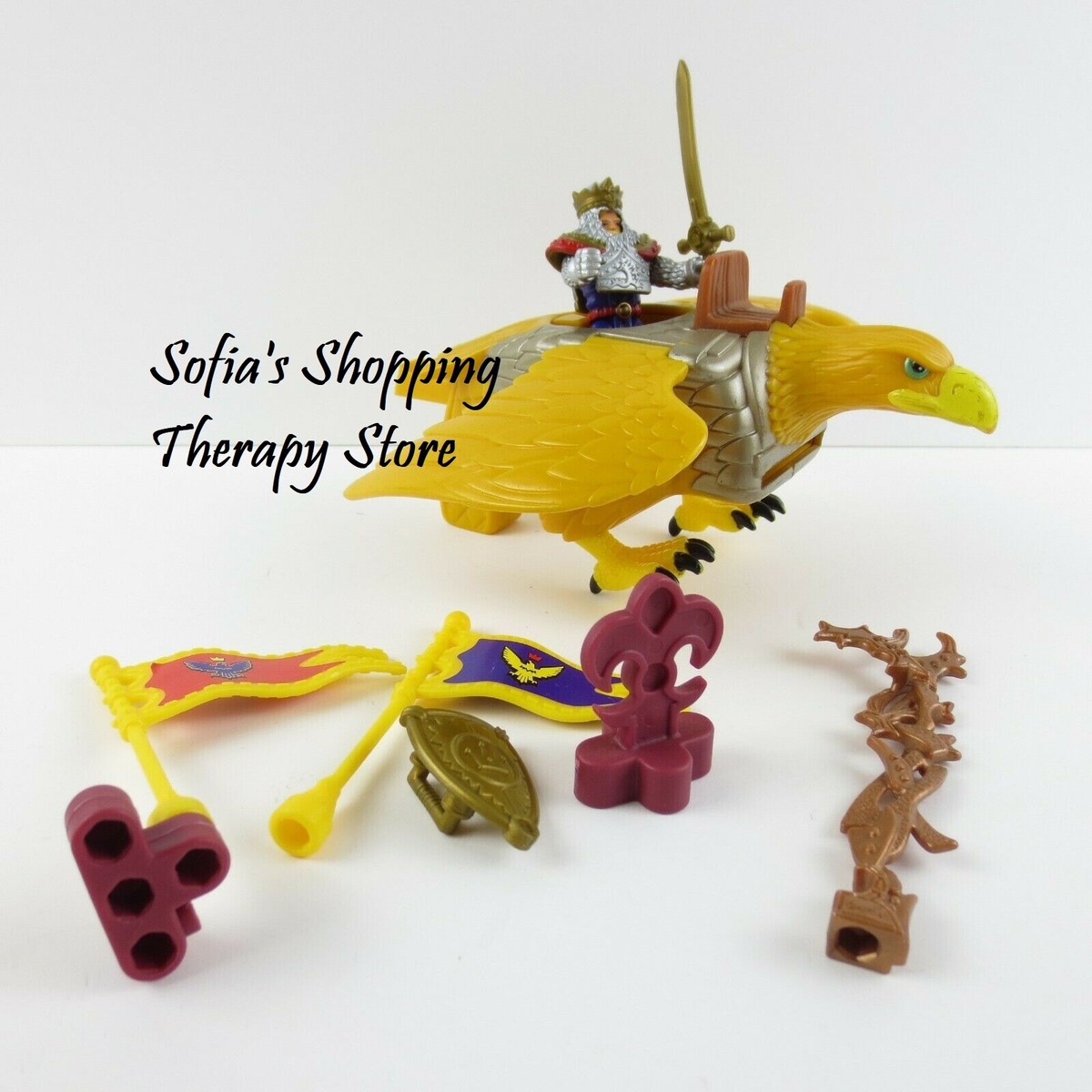 IMAGINEXT Bravemore Castle King and Yellow Golden Eagle