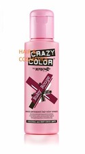 CRAZY COLOR SEMI PERMANENT HAIR DYE 100ml -All colours-FAST UK Postage-Pack Of 4