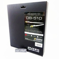 Oyaide DB-510 0.7m BNC Cable High Quality Silver Wire Terminal type male NEW