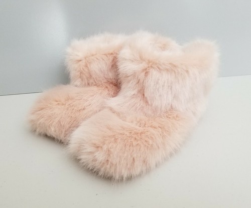 Ugg Amary Slipper Scallop Pink Faux Fur 