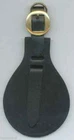 Horse brass LEATHER MARTINGALE  - to hold 1  (226)