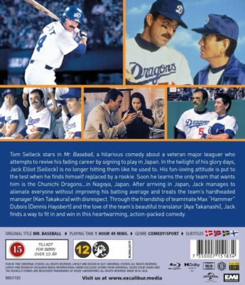 Mr. Baseball (1992) Tom Selleck Blu-Ray BRAND NEW (USA Compatible