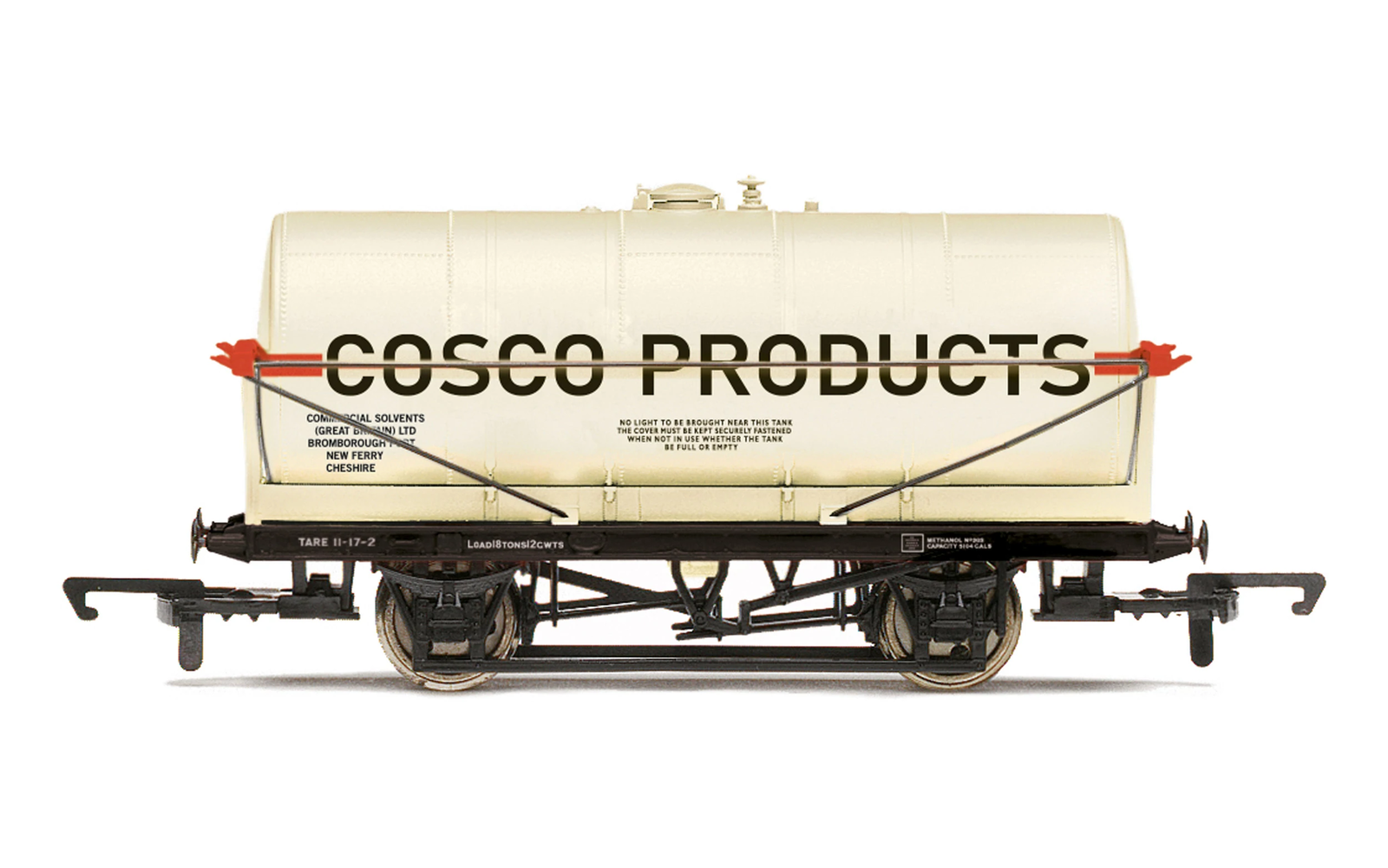 Hornby R60036 OO Gauge 20T Tank Wagon, Cosco - Era 2/3