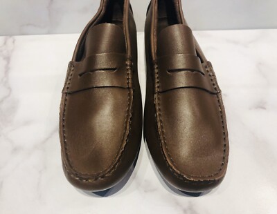 Laurent Effel Vintage Men\'s Tan Suede Slip On Loafers Size 11 LAURENT Effel Clothing, Shoes & Accessories for Men on Sale  main image 3