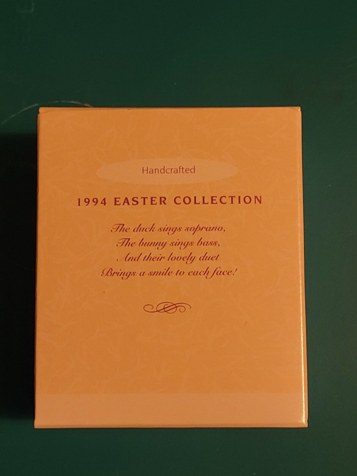 DIVINE DUET Bunny Chick Singing Hallmark EASTER Spring Ornament EBay Divine duet bunny chick singing hallmark easter spring ornament ebay