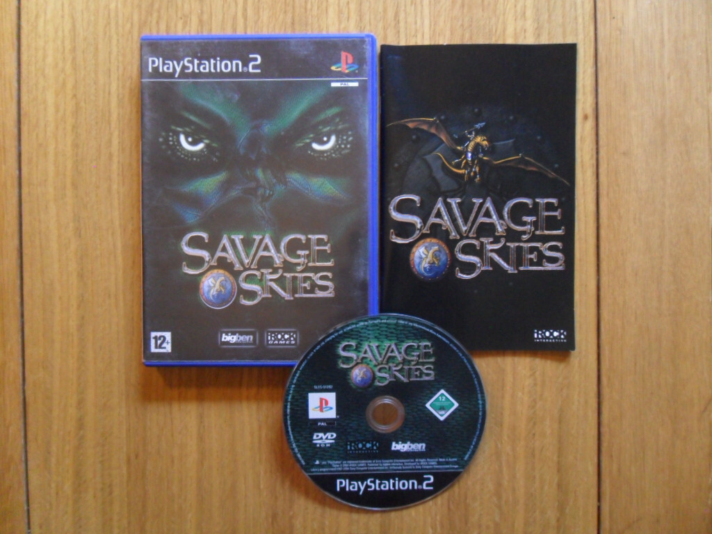 Jeu PS2 Savage Skies - Version PAL FR Complète (boîtier, Notice) En Bon état