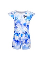 Blue Tie Dye Nike Romper Girls 6X New With Tags