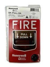 Honeywell Silent Knight SK-PULL-SA Llave de Acción Única Bloqueo Restablecimiento Alarma de Incendio Tirador