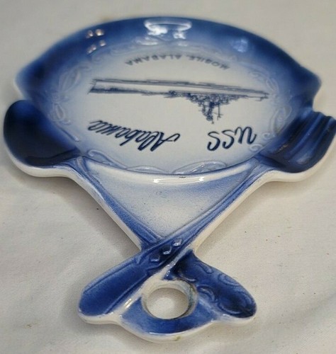 USS Alabama Spoon Rest Wall Decoration. - Picture 4 of 8