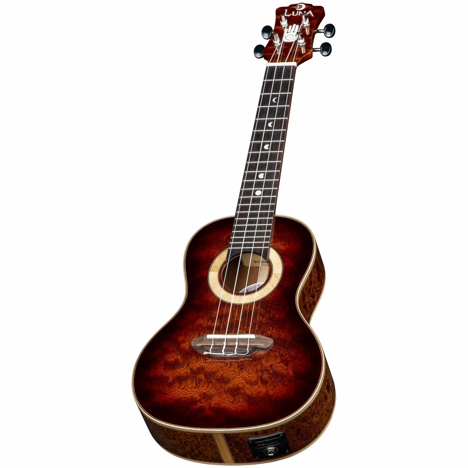 Luna Guitars 15th Anniversary, 4-String Concert A/E Ukulele w/ Case, UKE 15TH C - Image 4 of 4