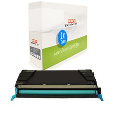 Toner Cyan for Lexmark C-748-E C-746-DTN C-748-DTE C-748-DE C-746-N C-746-DN