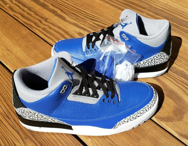 Size 12 - Jordan 3 Retro Varsity Royal 2020 for sale online | eBay