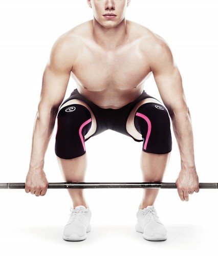 Deer Bandage Knee Bandage 105434 Knee Joint Bandage Knee Bandage CrossFit | 7mm - Picture 3 of 3