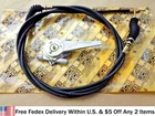 JCB PARTS - GENUINE JCB THROTTLE CABLE ASSY. WITH LEVER (PART NO. 910/48800)