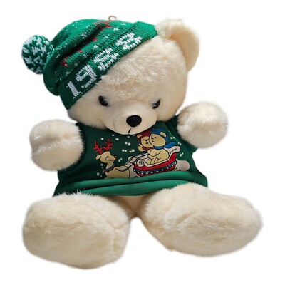 Vintage 1988 Holiday 21'' Christmas Bear DAN DEE KMART Exclusive Stuffed Animal