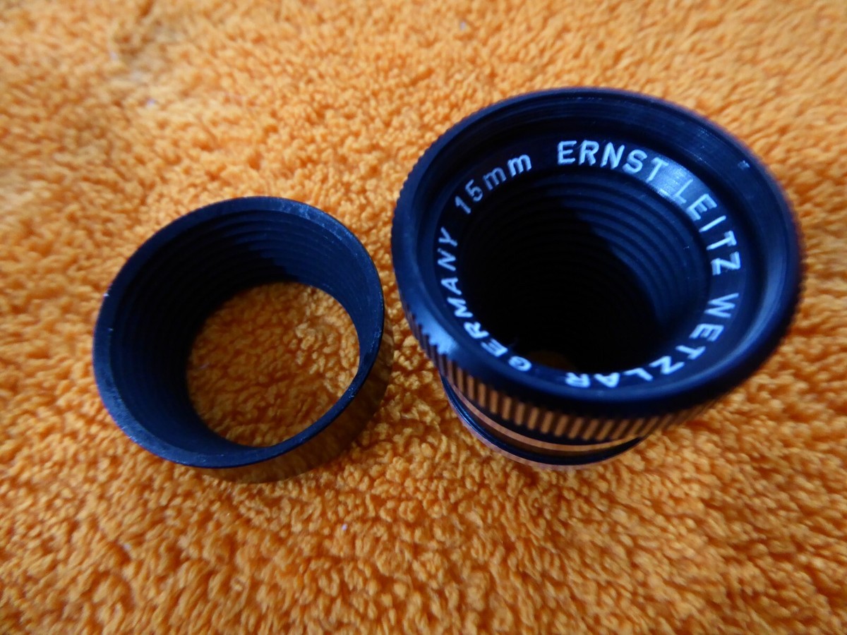 Ernst Leitz Wetzlar Germany 15mm Lens for Leicina Movie Camera