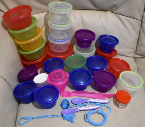 Baby food portioner Freezer Pot Bundle JobLot spoon mixed soother chain clip - Picture 1 of 3