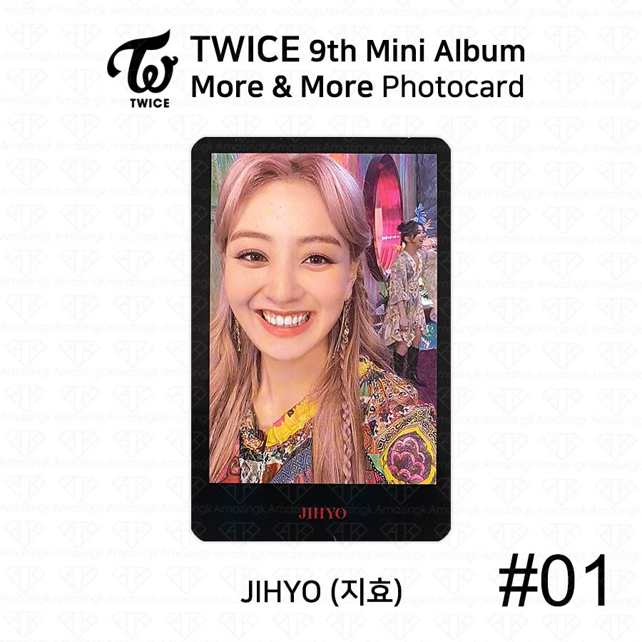 直筆サイン】 TWICE 9th mini album MORE&MORE Amazon.com: JYP