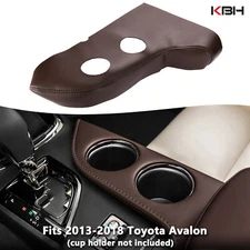 Cup Holder Panel Replacement Cover Trim Brown For 2013-2018 Toyota Avalon