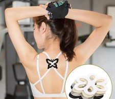 4 BRA STRAP ADAPTER RACER BACK CONVERTER CLEAVAGE ENHANCER BUCKLE CLIP