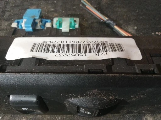 Interruptor de ventana lateral derecho pasajero delantero buick rainier GMC Envoy 2006-2009 OEM Foto 3 de 4