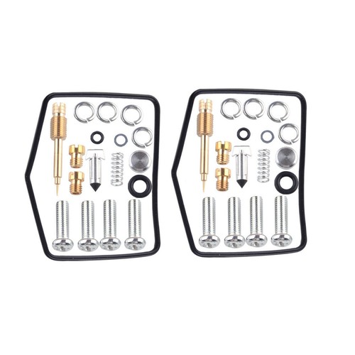 Carburetor Rebuild Kit (2 Kits) For 1980-1983 Kawasaki KZ440 LTD - K&L Supply, Made In Japan