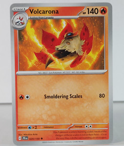 Volcarona - Journey Together - 029/159 - Pokemon TCG - Uncommon