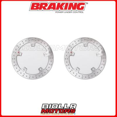 SATZ BREMSSCHEIBEN VORNE BRAKING BMW R 850 RT Integral ABS 850 2003- [FEST] 