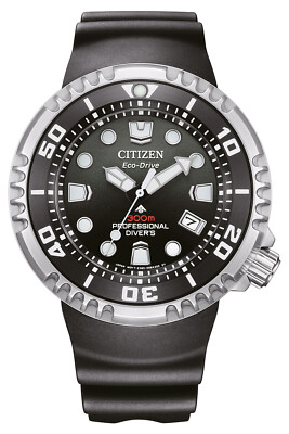 CITIZEN Promaster Eco-Drive Solar-Taucheruhr für Herren Schwarz BN1024-01E