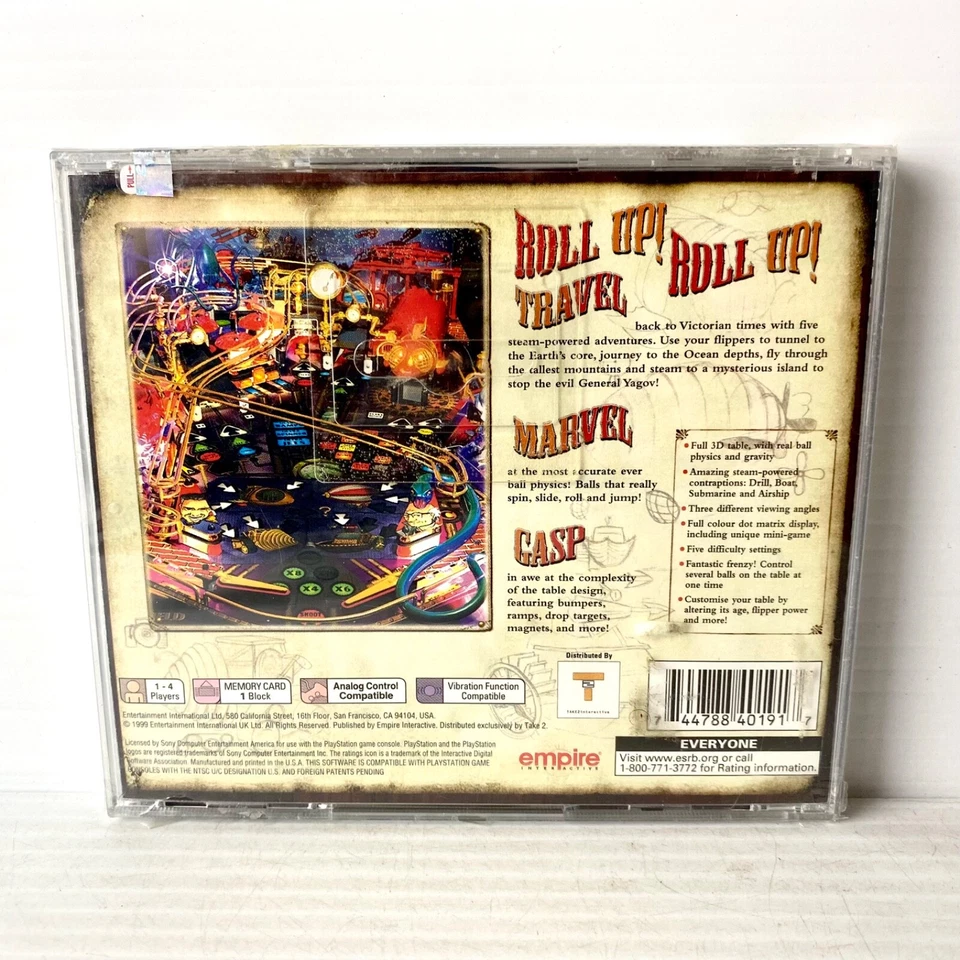 Pro Pinball: Fantastic Journey - NTSC-U - PS1 - Brand New Sealed - Free Postage - Image 2 of 4