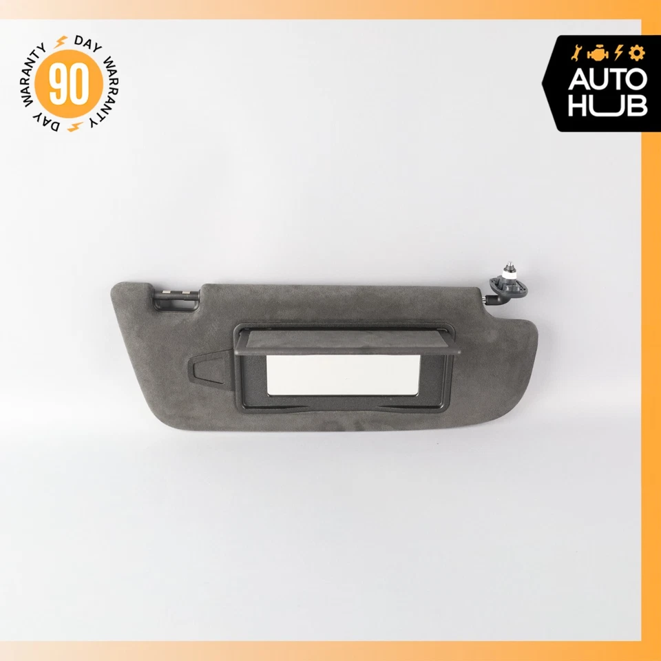 Parasol lateral derecho Mercedes W216 CL63 S63 AMG parasol negro gamuza OEM Foto 4 de 4