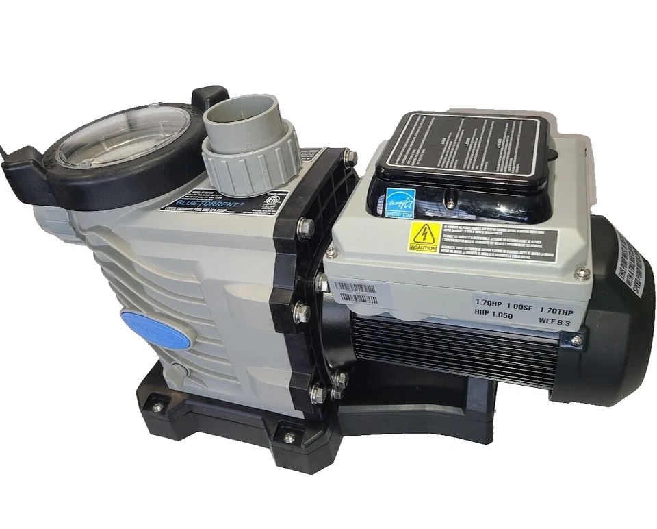 Blue Torrent 1.5hp Variable Speed Swimming Pool Pump 3Yr Warranty - Image 4 of 4