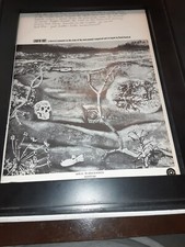 David Axelrod Earth Rot Rare Original Promo Poster Ad Framed!